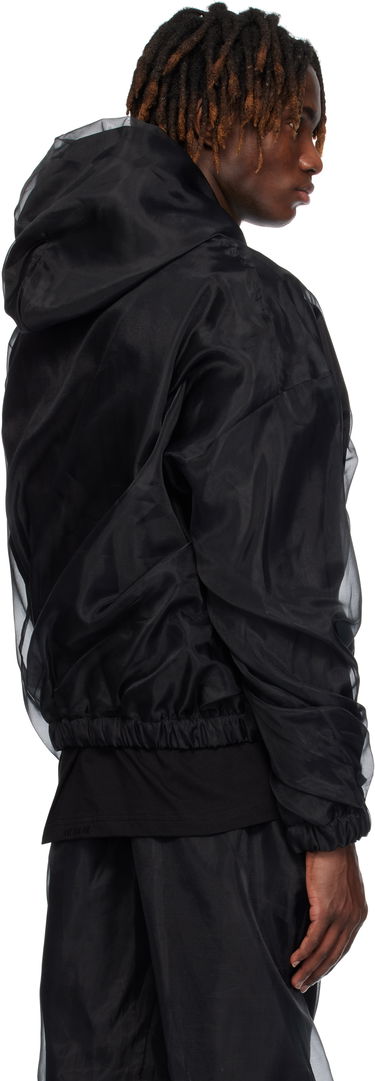Mikina We11done We11done Layered Hoodie Čierna | WD-BL0-25-126-U-BK, 2
