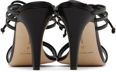 Doplnky Manolo Blahnik Manolo Blahnik Bomasan Tie Heeled Sandals Čierna | 423-1653, 1