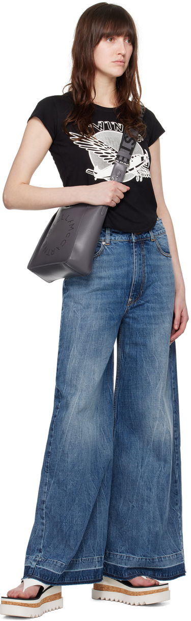 Džínsy Stella McCartney Stella McCartney Slouchy Flared Jeans Modrá | 6D02743SPH69, 3