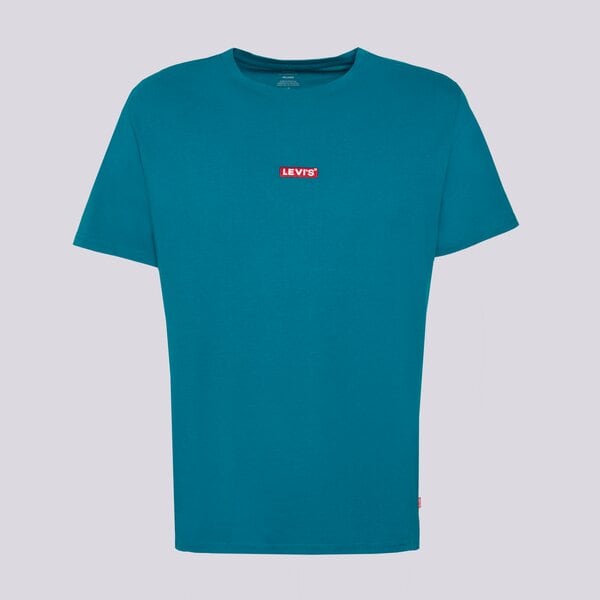 Tričko Levi's Ss Relaxed Baby Tab Tyrkysová | 79554-0034, 0