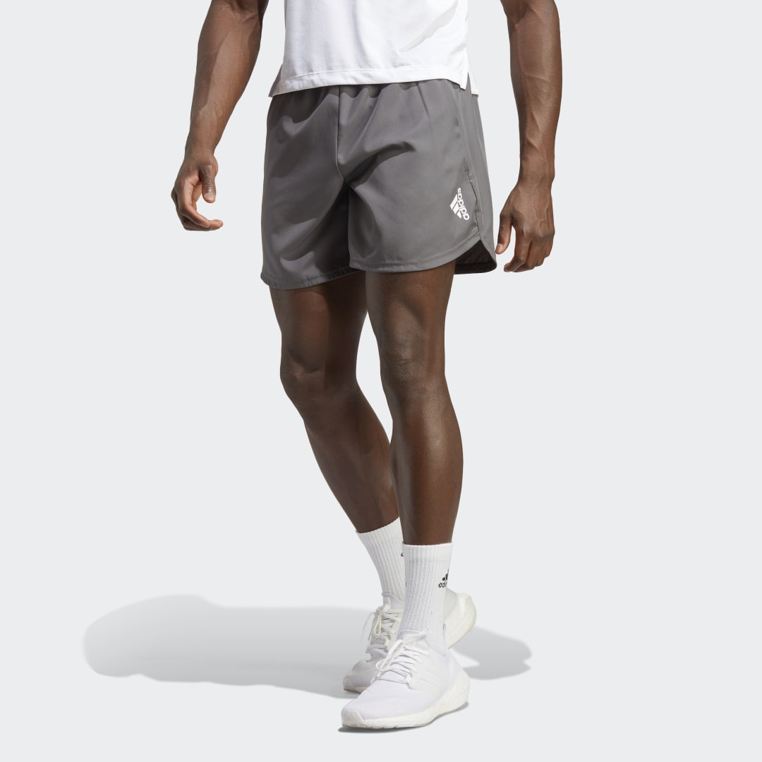 Šortky adidas Originals AEROREADY Designed for Movement Shorts Šedá | IC7278, 0