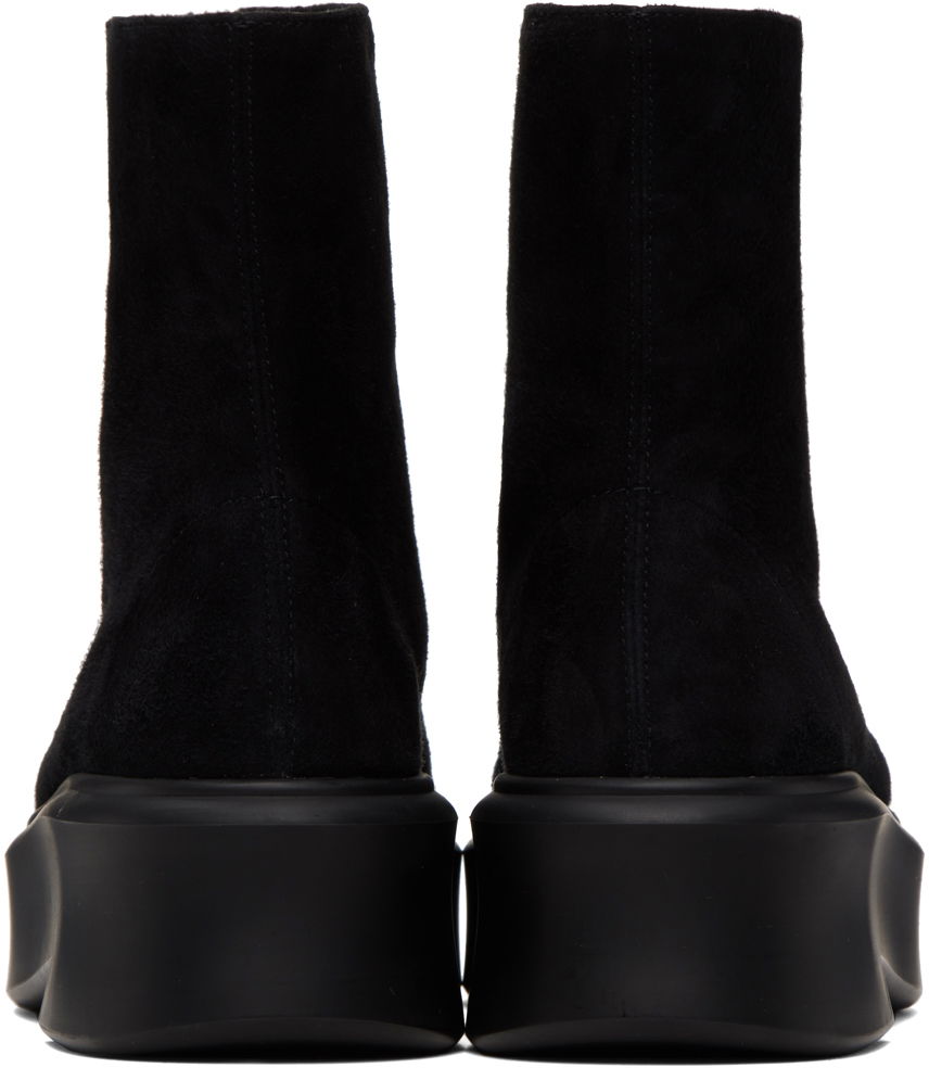 Oblečenie The Row The Row Zipped I Suede Boots Čierna | F1144-L25, 1