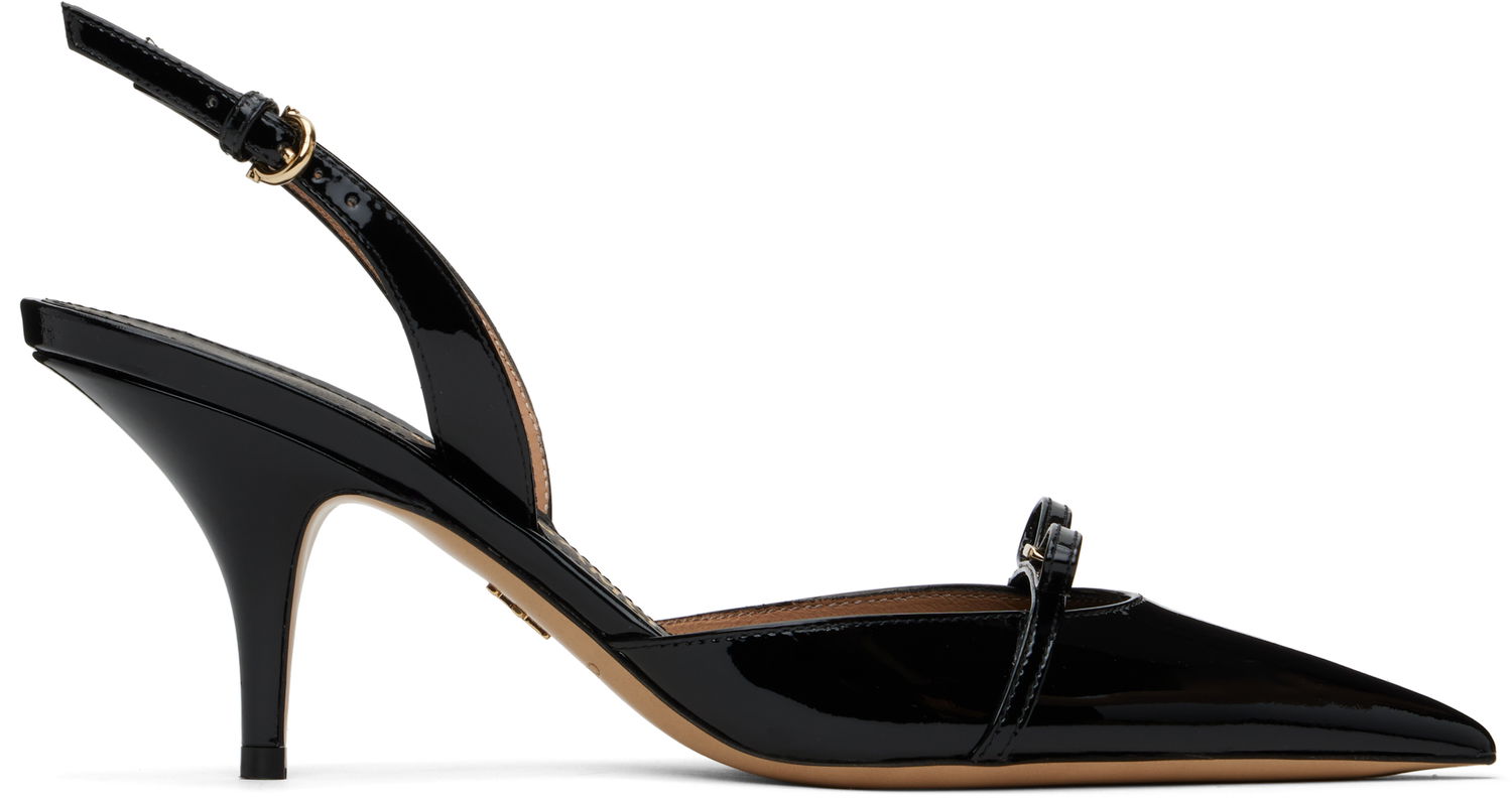Tenisky a topánky FERRAGAMO Ferragamo Mini Bow Slingback Heels Čierna | 781105, 0