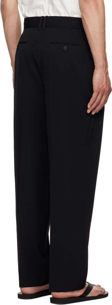 Nohavice The Row The Row Silas Pleated Trousers Čierna | 909-W3598, 2