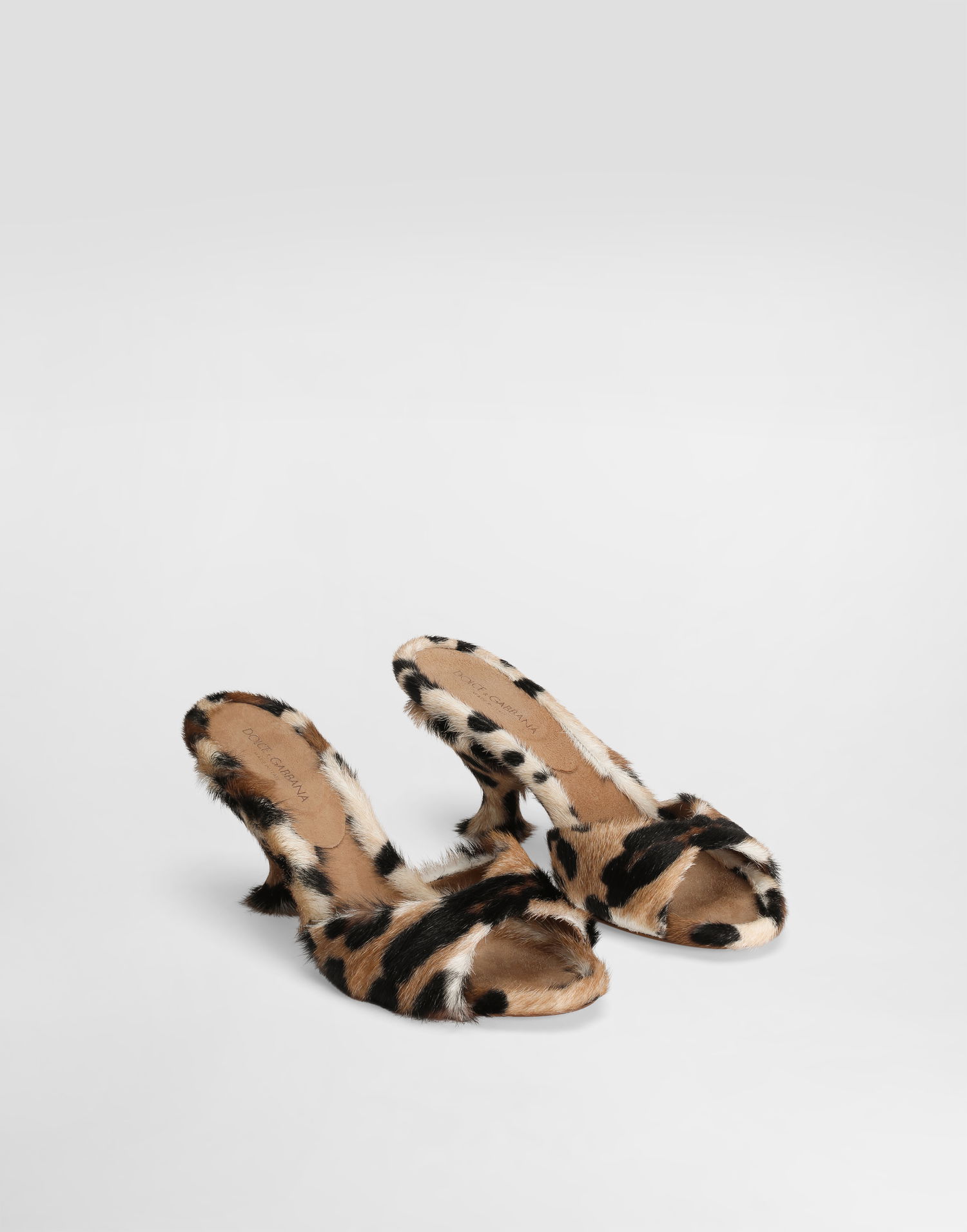 Tenisky a topánky Dolce & Gabbana Leopard-print Keira Mules Rôznofarebný | CR1964A00818Z886, 1