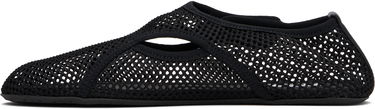 Tenisky a topánky Alaïa ALAÏA Fishnet Ballerina Flats Čierna | AA3A065TK050, 2