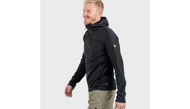 Mikina FJÄLLRÄVEN Abisko Trail Hooded Fleece Čierna | F82257-550, 4