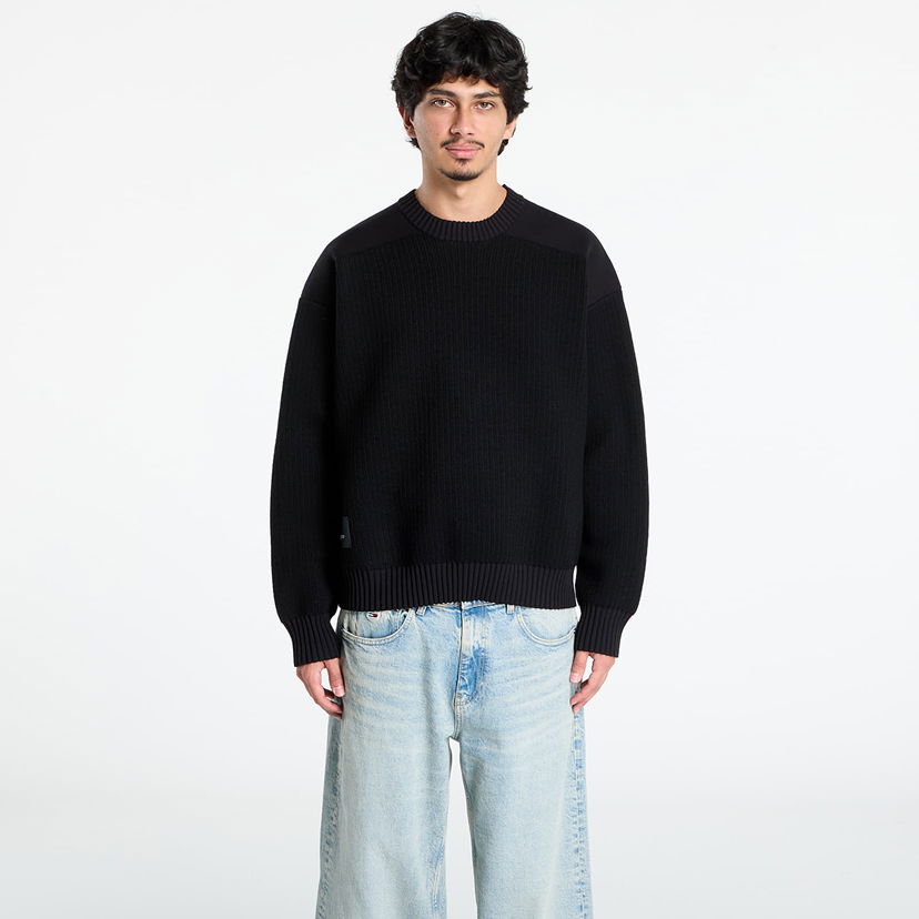 Sveter Y-3 Y-3 Padded Crew Sweater Čierna | KD2555
