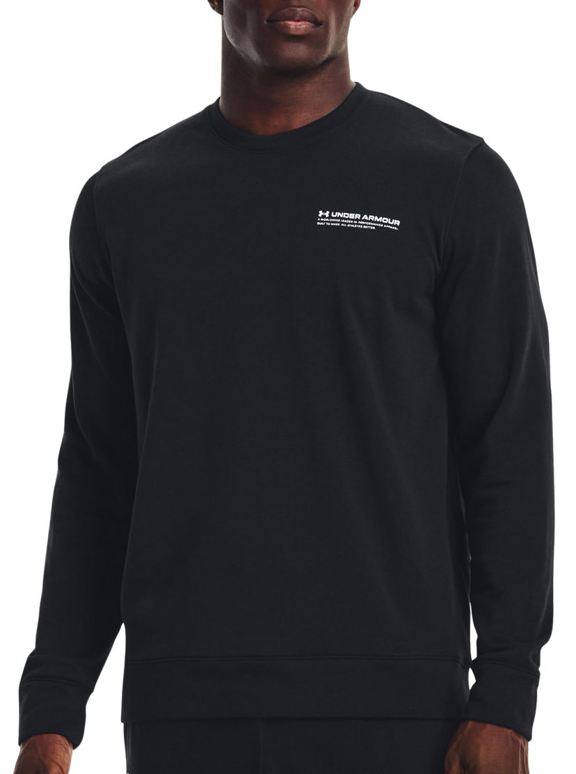 Sveter Under Armour Under Armour Rival Terry Logo Crew Sweatshirt Čierna | 1373384-001