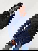 Puffer Jacket With Belt