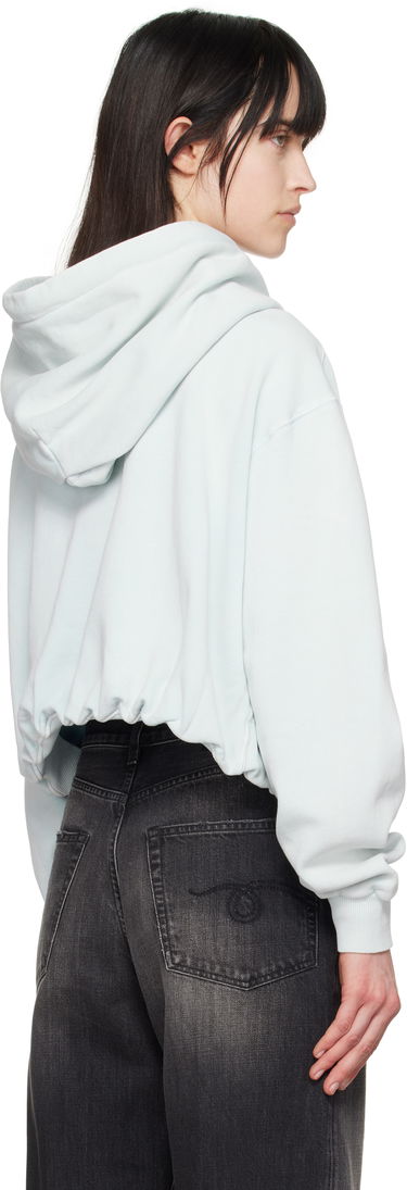 Mikina R13 R13 Balloon Popover Cropped Hoodie Zelené | R13WK215-001BE, 2