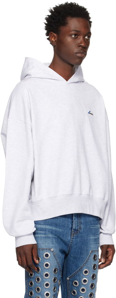Mikina We11done Embroidered Hoodie Šedá | WD-TH3-22-714-U-GY, 1