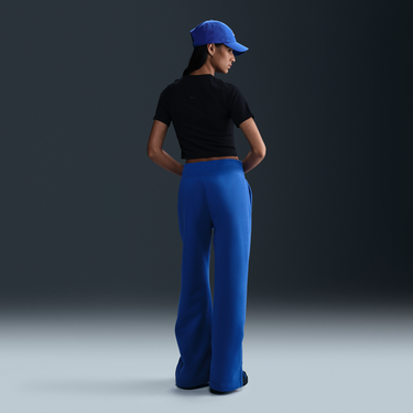Tepláky Nike Nike Sportswear Phoenix Fleece High-Waisted Wide-Leg Pants Modrá | DQ5615-480, 4