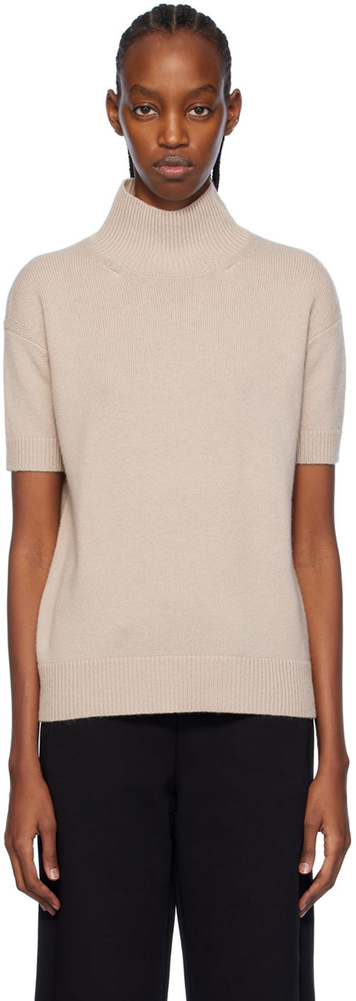 Sveter Max Mara Max Mara Paola Turtleneck Top Béžová | 2419361131600, 0