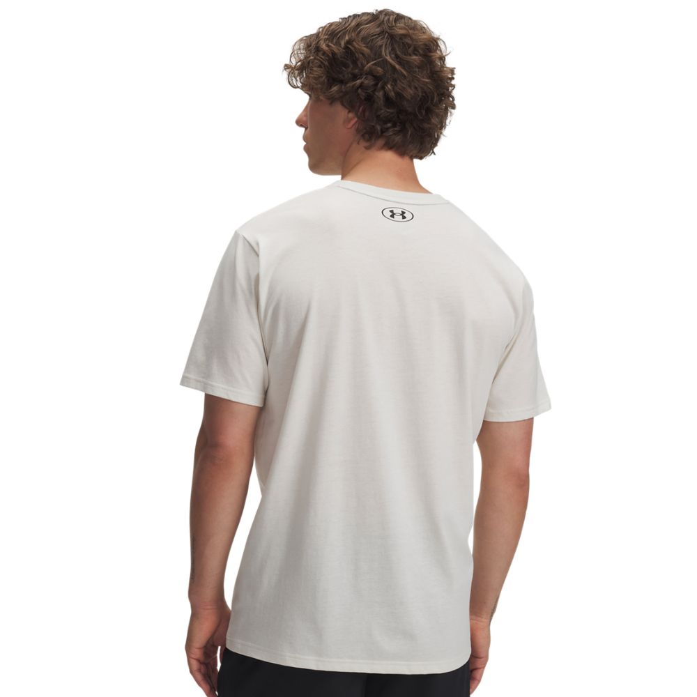 Tričko Under Armour Project Rock T-Shirt Biela | 1383191-279, 1