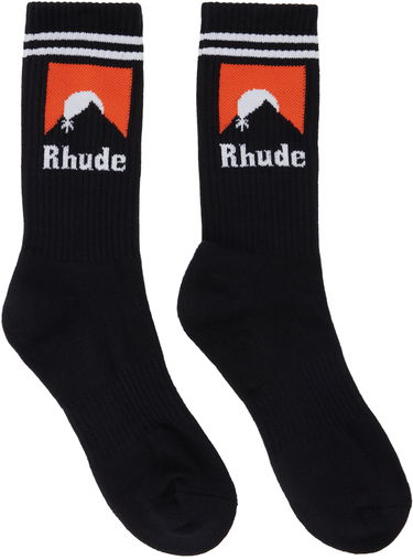Ponožky Rhude Moonlight Socks Čierna | RHFW24SO03884, 0