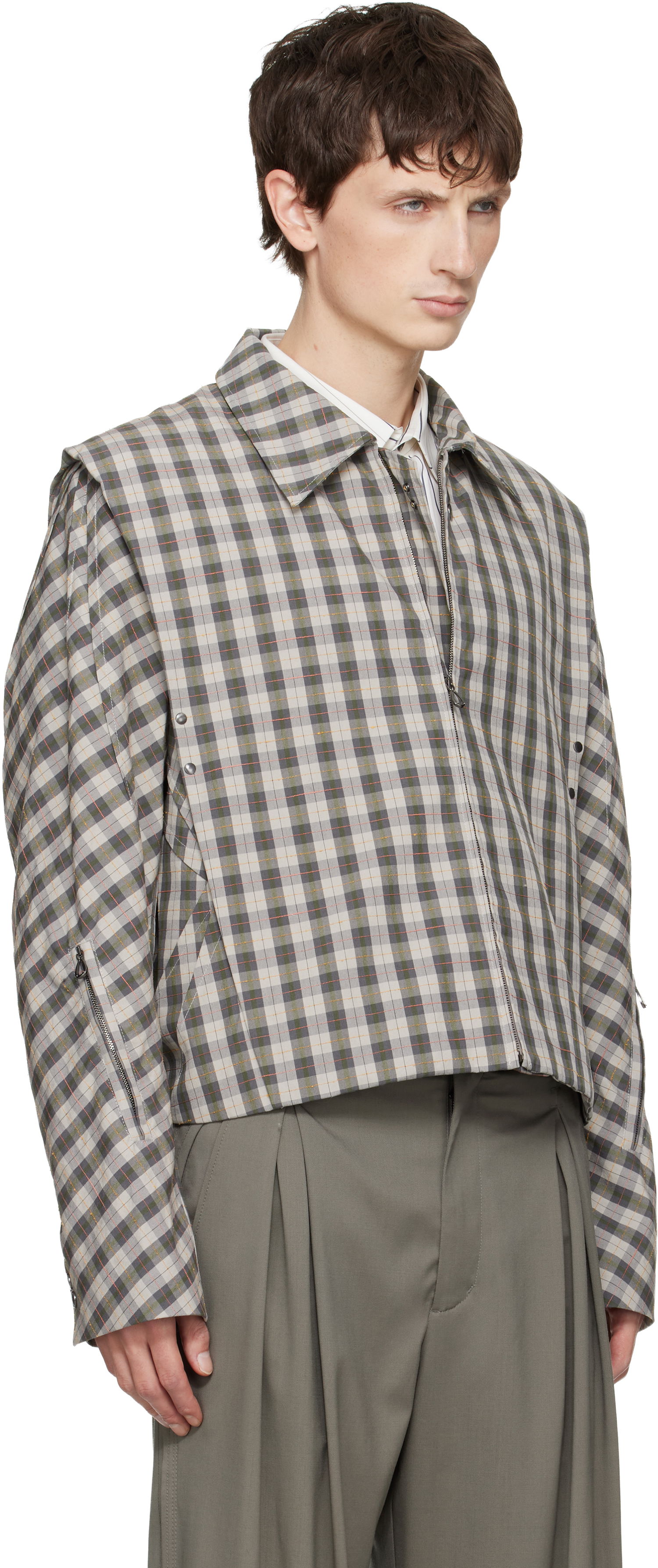 Bomber bunda KIKO KOSTADINOV Kiko Kostadinov Irimias Bomber Jacket Rôznofarebný | KKAW25J07-168, 1