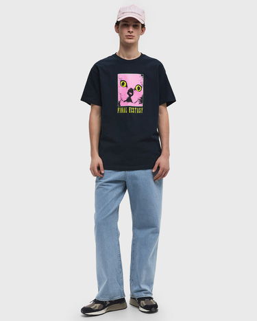 Tričko Pleasures Final Ecstasy Graphic T-Shirt Size XL Navy | P24W034-NAVY, 1