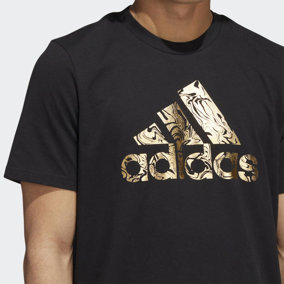 Liquid Foil Badge of Sport Graphic Tee