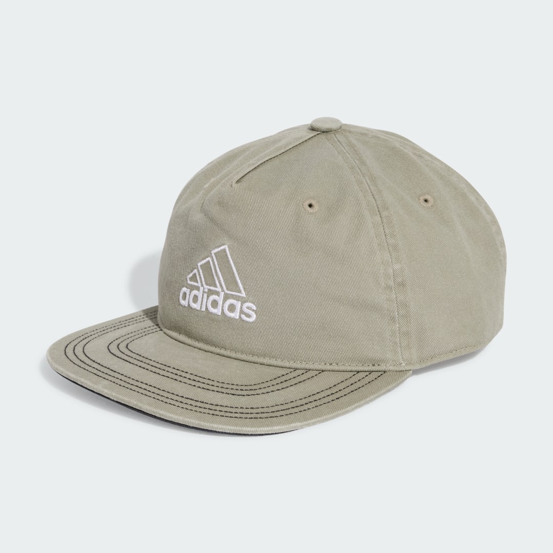 Šiltovka adidas Performance Six-Panel Cotton Twill Cap Zelené | JC6060, 0