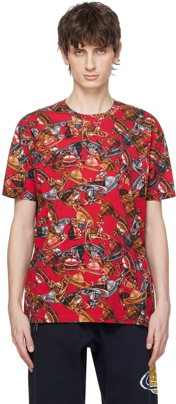 Tričko Vivienne Westwood Classic T-shirt Červená | 3G01001F-J006F-, 0
