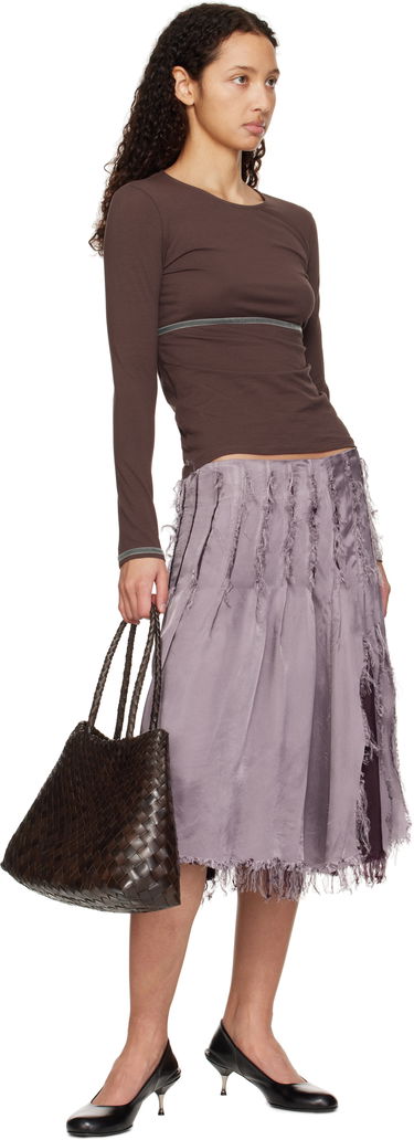Kabelka Dragon Diffusion Santa Croce Large Bag Hnedá | 8892-DARKBROWN, 3