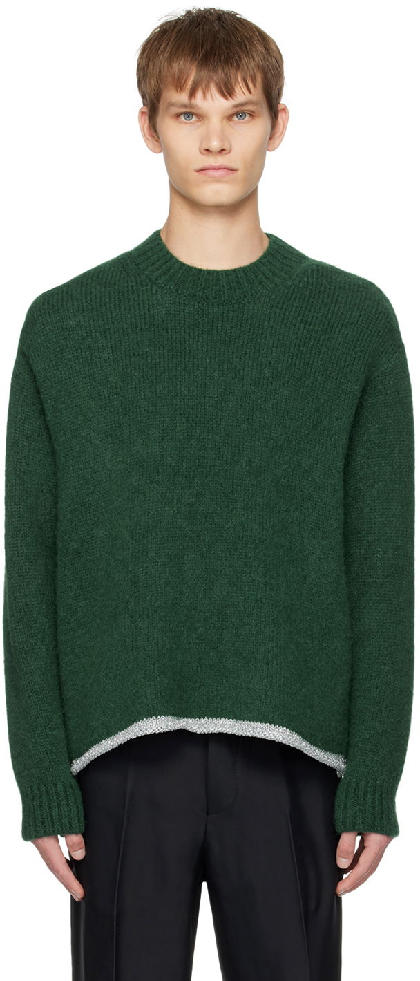 Sveter Jacquemus Guirlande 'La Maille Pavane' Sweater Zelené | 23H236KN290-2354, 0