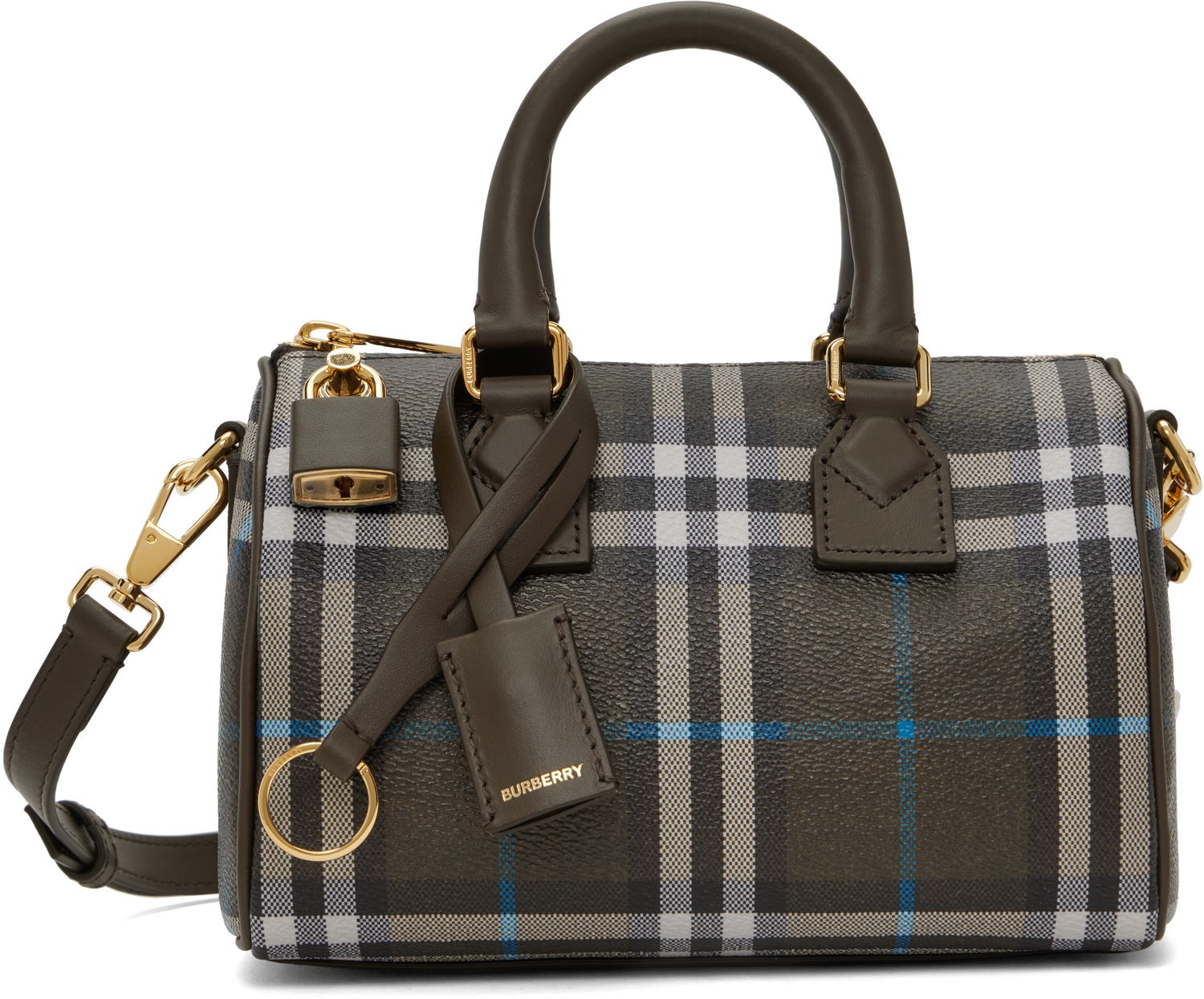 Kabelka Burberry Burberry Mini Check Bowling Bag Rôznofarebný | 8108262, 0