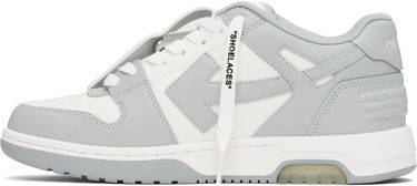 Tenisky a topánky Off-White Out Of Office Calf Leather "White Grey" Šedá | OMIA189C99-LEA007-0109, 2