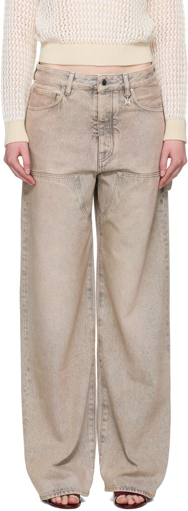 Džínsy AMIRI AMIRI Carpenter Jeans Béžová | AWDNGH1023, 0