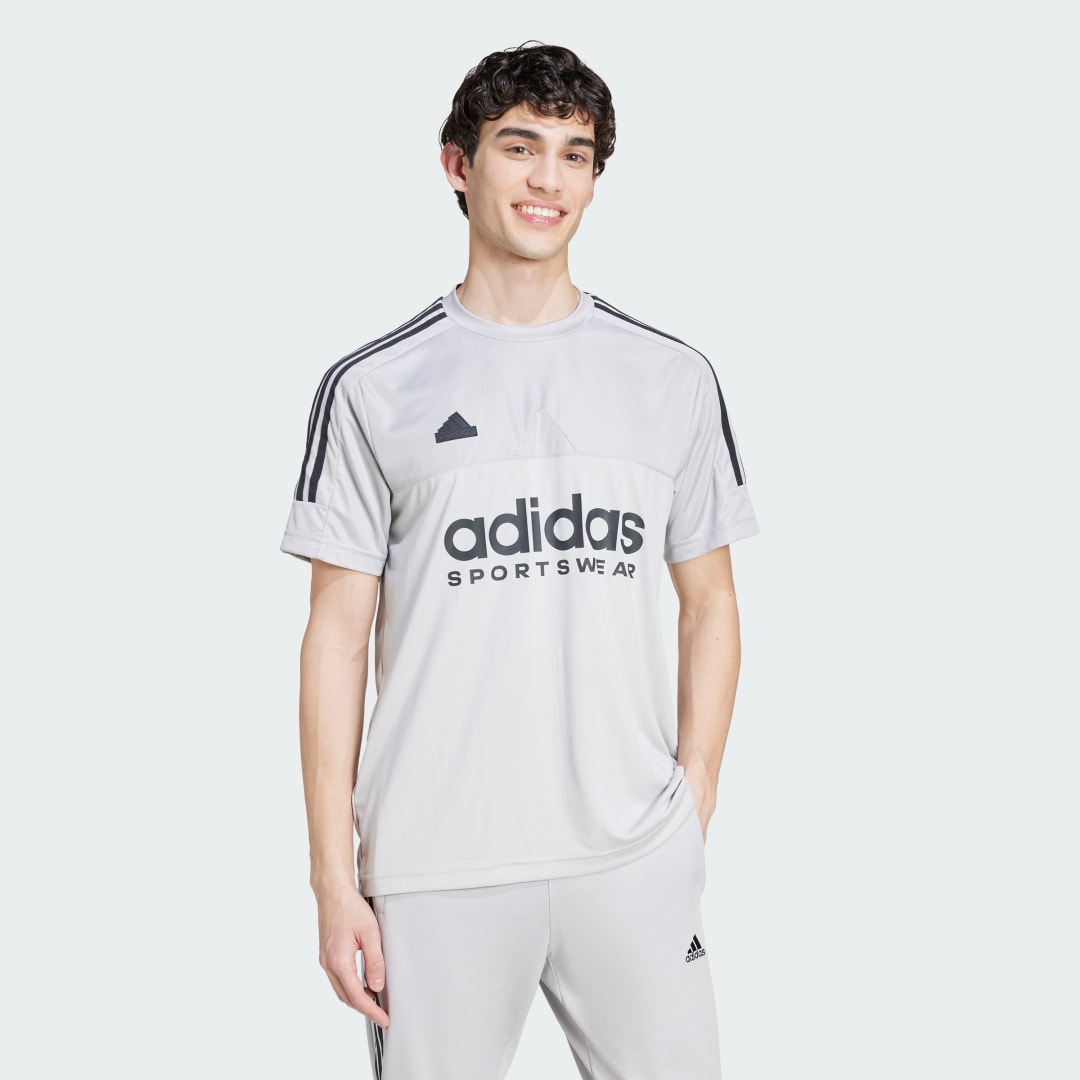 Tričko adidas Performance Tiro Sportswear Training T-Shirt Šedá | IW5958, 0