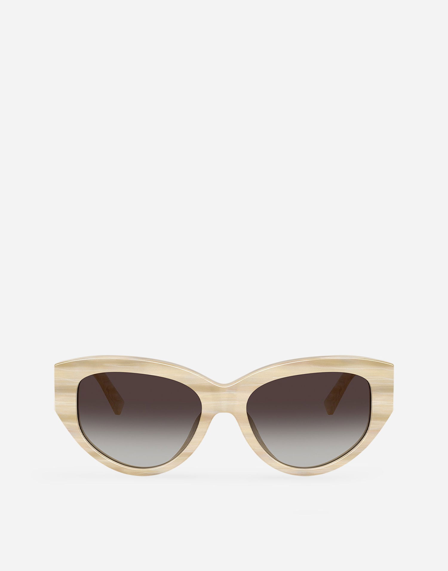 Slnečné okuliare Dolce & Gabbana Dg Crossed Striped Cat-Eye New Arrivals Béžová | VG4514VP48G9V000, 0