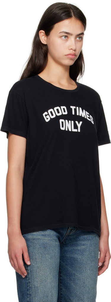 Tričko R13 R13 'Good Times Only' Boy T-Shirt Čierna | R13WK001-K126A, 1