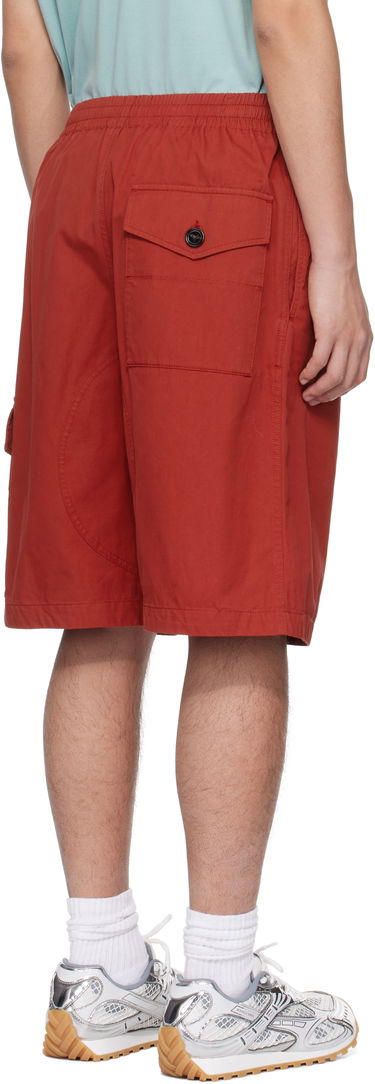 Šortky Bottega Veneta Bottega Veneta Cotton Twill Shorts Červená | 811896V4CS06155, 2