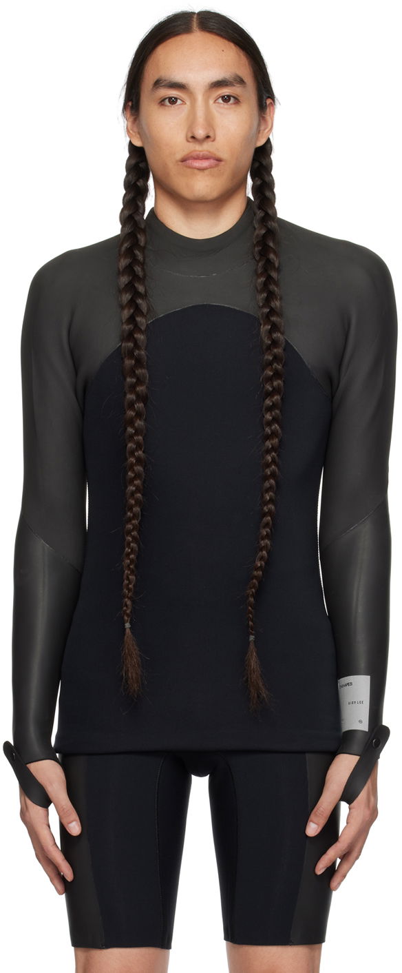 Plavky Dion Lee Haydenshapes by Dion Lee Long Sleeve Top Čierna | HS-DL-M1-11003, 0