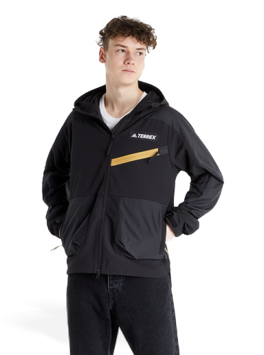 Bunda adidas Performance Terrex Utilitas Soft Shell Jacket Čierna | HE5202
