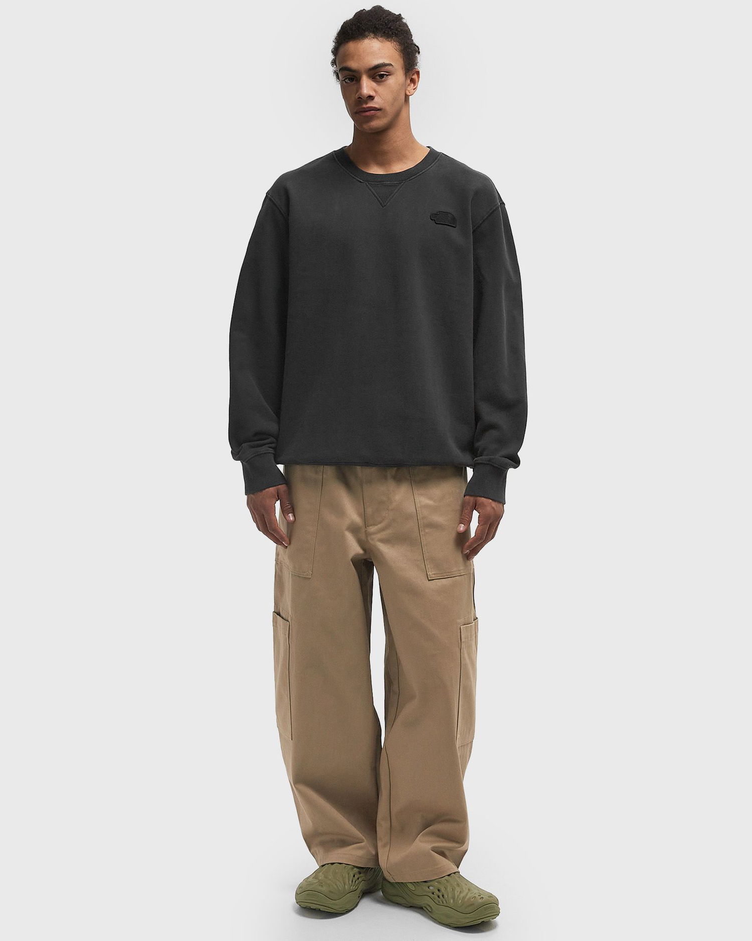 Mikina The North Face Relaxed Crew Sweatshirt Čierna | NF0A8BW0JK31, 1