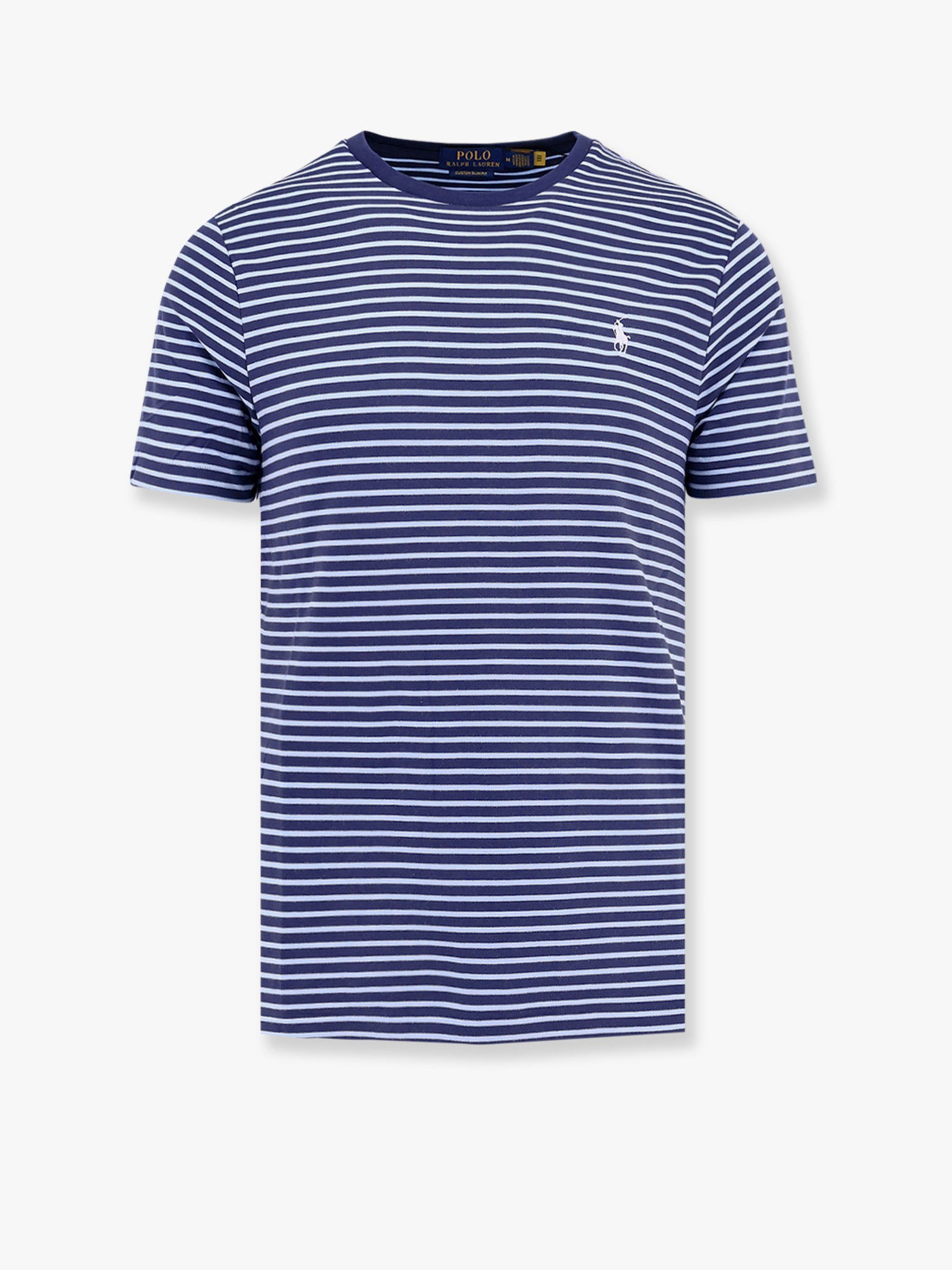 Tričko Polo by Ralph Lauren Striped Crew Neck T-Shirt by Polo Ralph Lauren Modrá | 710961128003, 0