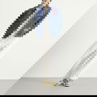 Bunda BBC IceCream Mascot Denim Trucker Jacket Rôznofarebný | IC25448-MBU, 4