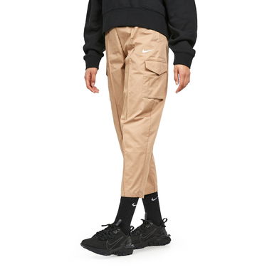 Nohavice Nike Sportswear Essentials Woven High-Rise Pants Hnedá | DD5983-200, 1