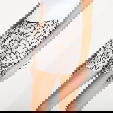 Šortky adidas Performance adidas Workout Essentials Woven Print Shorts Béžová | JY4593, 4