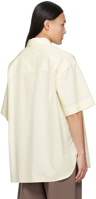 Košeľa Studio Nicholson Studio Nicholson Sorono Short Sleeve Shirt Žltá | SORONO SNM - 883, 2