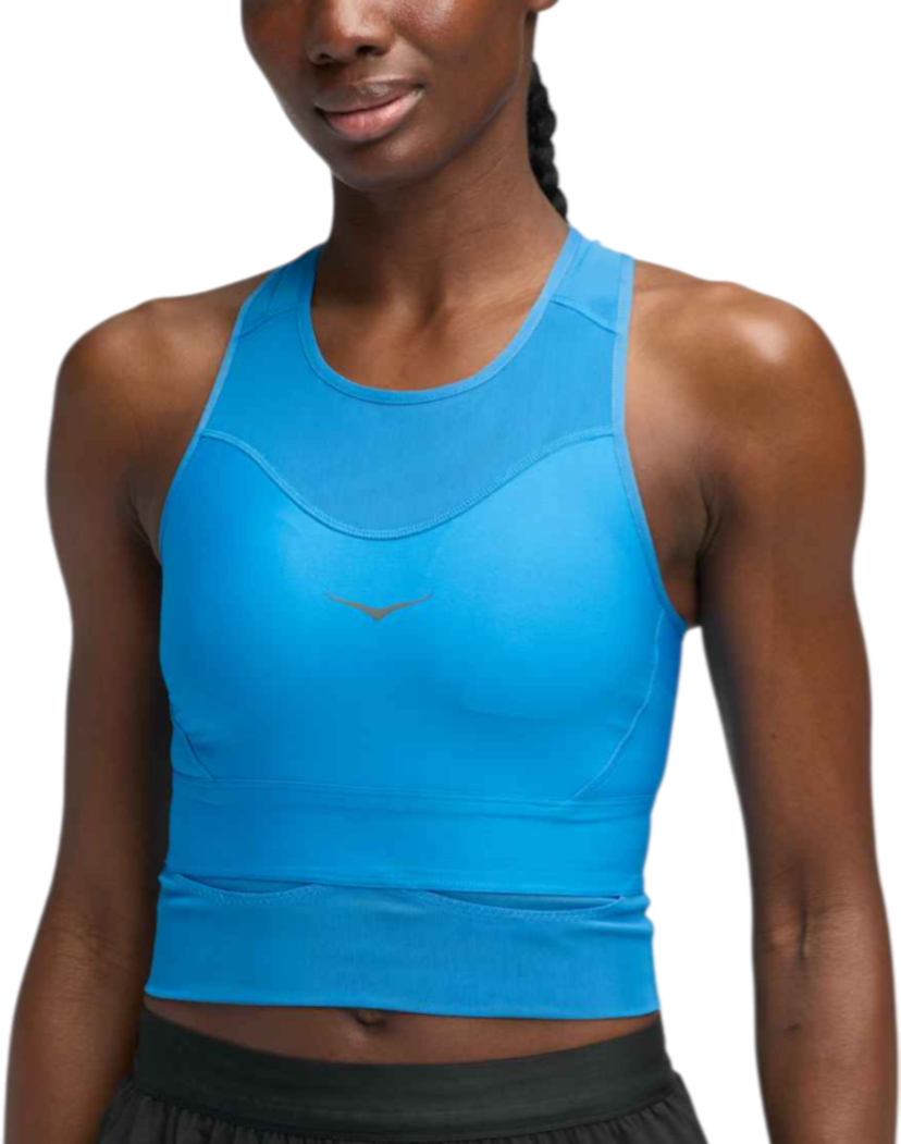 Podprsenka Hoka One One Hoka Race Day Sports Bra Modrá | 1166630-hkb