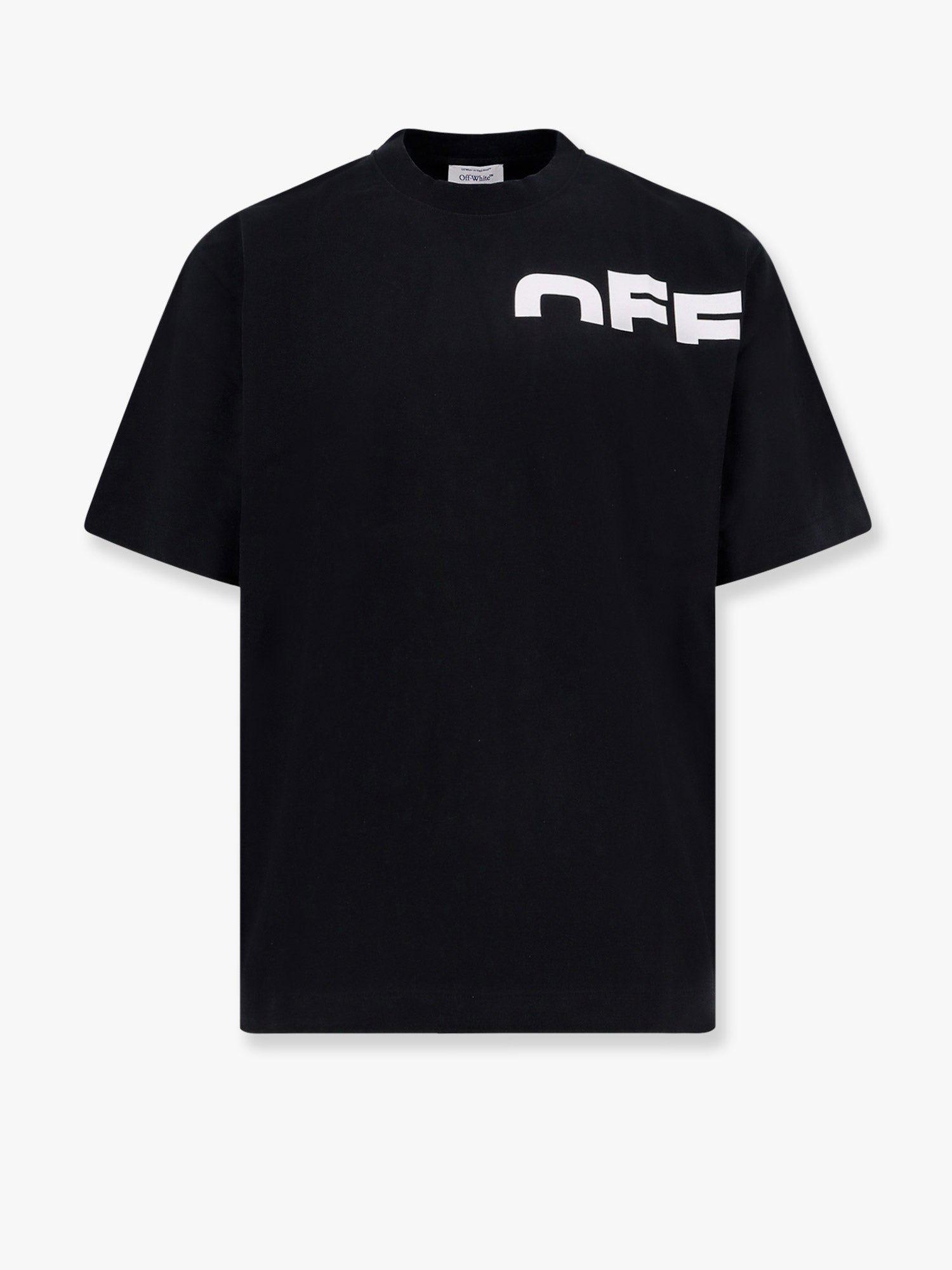 Tričko Off-White T-Shirt With Logo Print Čierna | OMAA120S25JER00B1001, 0