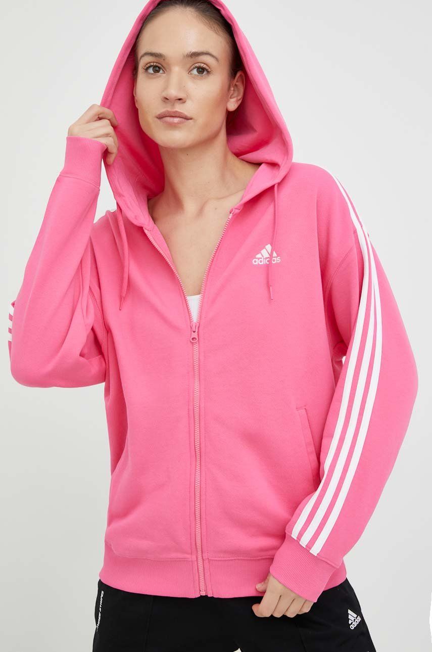 Mikina adidas Originals Full-Zip Hoodie Ružová | IC9952, 0