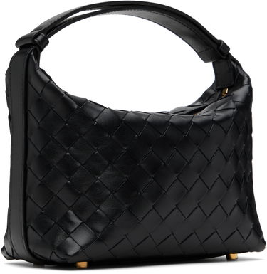Kabelka Bottega Veneta Mini Woven Leather Shoulder Bag Žltá | 754443 V3IV1, 1