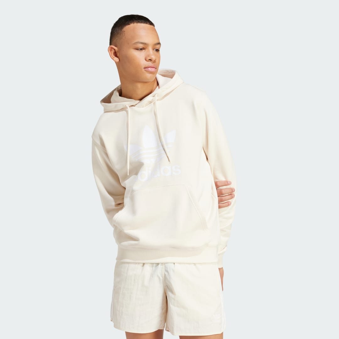 Mikina adidas Originals Adicolor Classics Trefoil Béžová | IM9408, 1