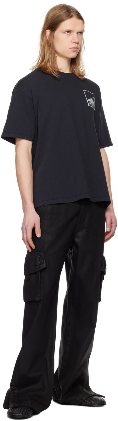 Tričko Rhude Chevron T-shirt Čierna | RHPS25TT02012, 3