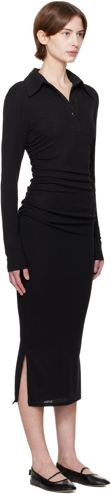 Šaty Nanushka Verity Midi Dress Čierna | NW24CRDR00399, 2