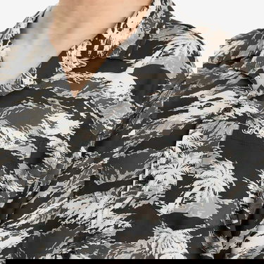 Košeľa BAPE A Bathing Ape Palm Tree Camo Open Collar Pocket Shirt Čierna | 001SRL301306M-BLK, 5